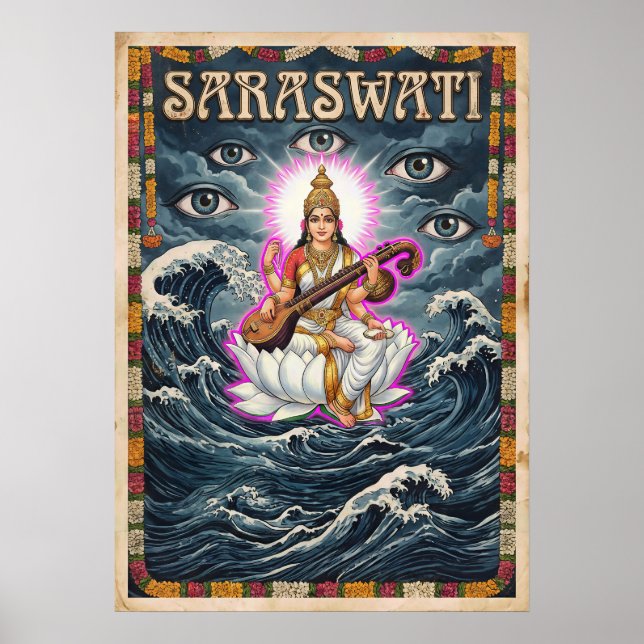 Poster Saraswati V03 (Devant)