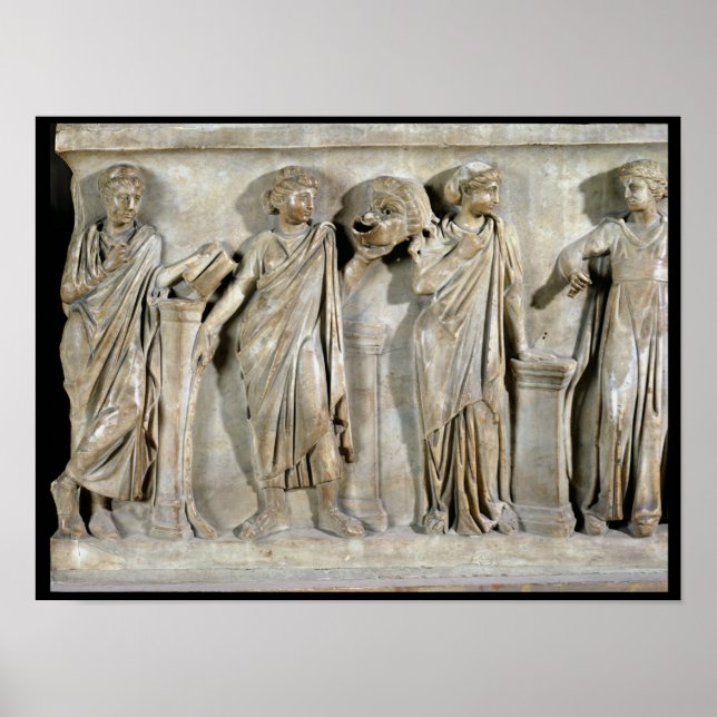 Poster Sarcophage des Muses 2 (Devant)