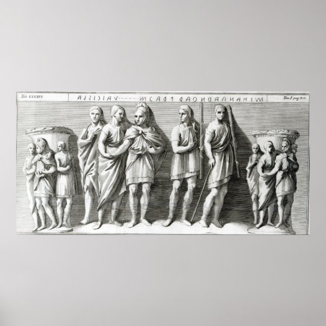 Poster Sarcophage étrusque (Devant)
