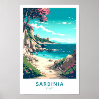 Sardaigne Italie Imprimer Voyage