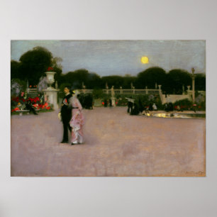 Poster Sargent - Dans Le Jardin Du Luxembourg