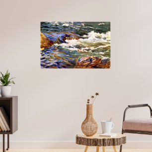 Poster Sargent - En Norvège, peinture d'art