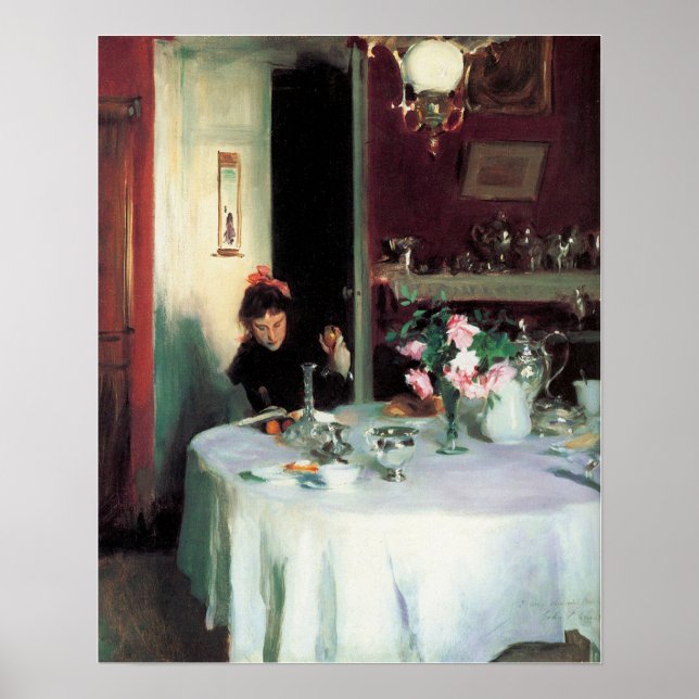 Poster Sargent - La Table du Petit Déjeuner (Devant)