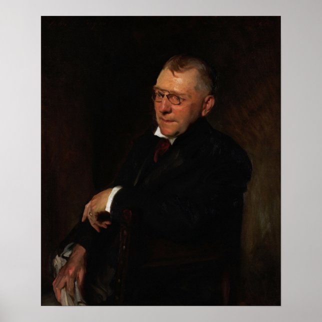 Poster Sargent - Portrait De James Whitcomb Riley (Devant)