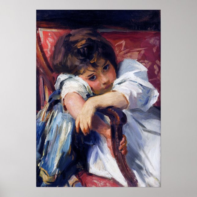 Poster Sargent - Portrait D'Un Enfant (Devant)