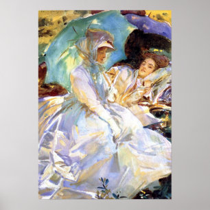 Poster Sargent - Simplon Pass. Lecture 1911