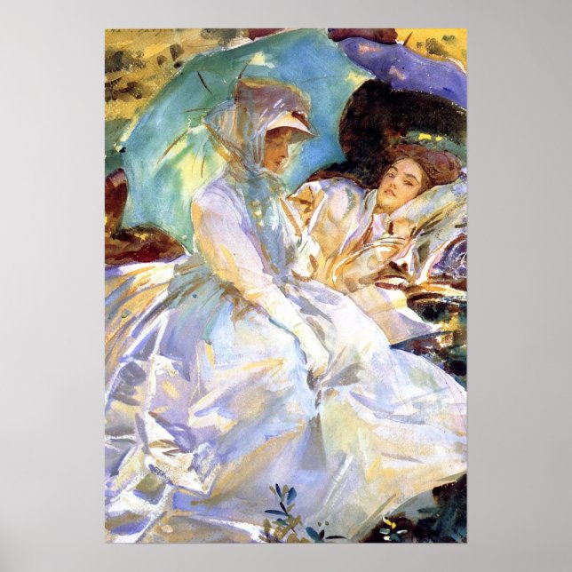 Poster Sargent - Simplon Pass. Lecture 1911 (Devant)