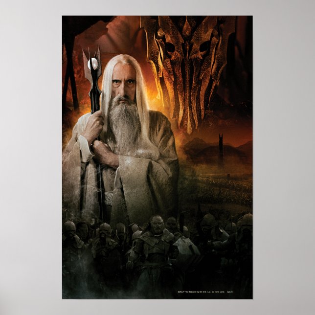 Poster SARUMAN™ et les ennemis (Devant)