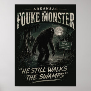 Poster Sasquatch Bigfoot