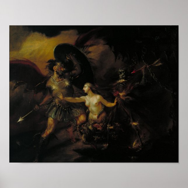 Poster Satan, le péché et la mort (Devant)