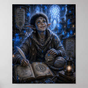 Poster Satisfaction / Gardien / Bibliothèque sacrée