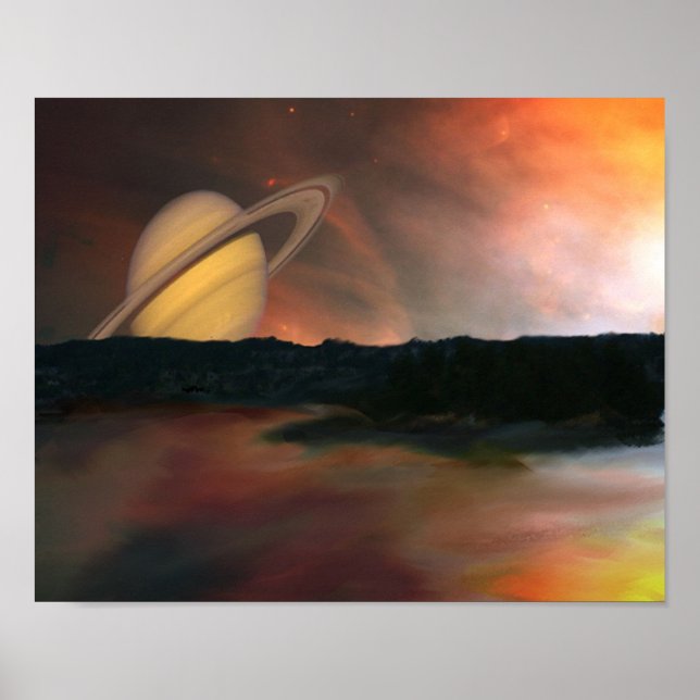 Poster Saturne (Devant)