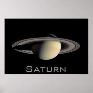 Poster Saturne