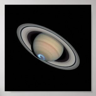 Poster Saturne Aurora