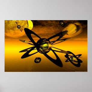 Poster saturnlike