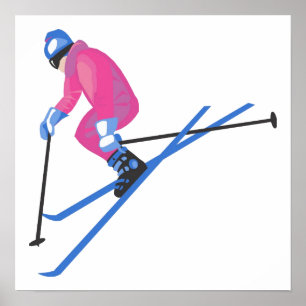 Poster Saut à ski