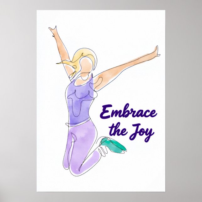 Poster Saut Joyeux (Devant)