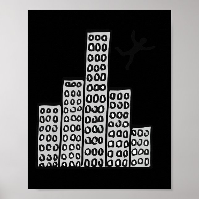 Poster Sauter avec joie (Devant)