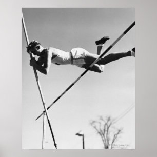 Poster Sauteur de Polonais masculin