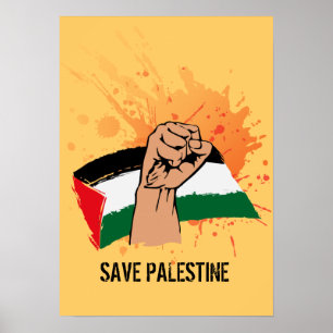 Poster Sauvez la Palestine
