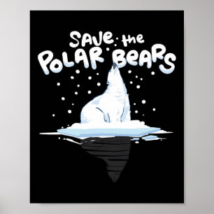 Poster Sauvez le Jour des terres de sensibilisation au cl