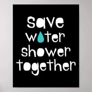 Poster Sauvez L'Eau Sauvez La Terre Notre Planète Aimez M