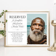 Sauvez un siège en mémoire du grand-père de la dip