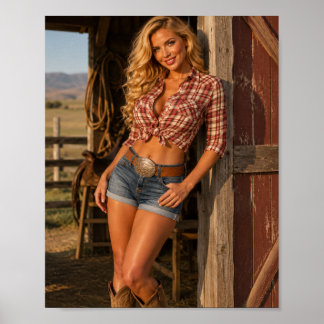 Poster Savannah Cole - À la grange