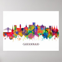 Savannah USA Skyline