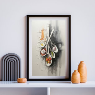 Poster Saveurs sous forme