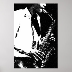 Poster Saxophone