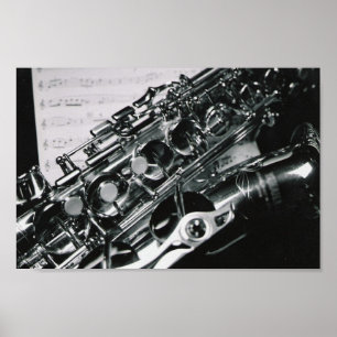 Poster Saxophone