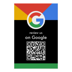 Poster Scan Professionnel pour Examiner le Code QR Google