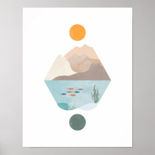 Poster scandinave, Poster nordique, Art mural nord
