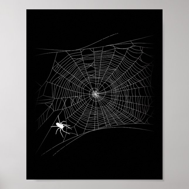 Poster Scanner Web - Black Widow Halloween (Devant)