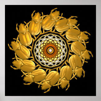 Poster Scarab Talisman