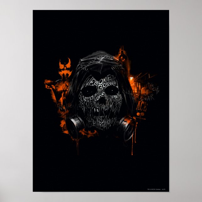 Poster Scarecrow - Bienvenue À Gotham City (Devant)