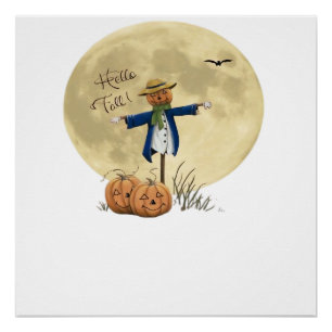 Poster Scarecrow et lune T-Shirt Oversize.png