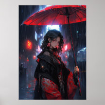Scarlet Serenade : Maîtresse de la nuit Cyberpunk