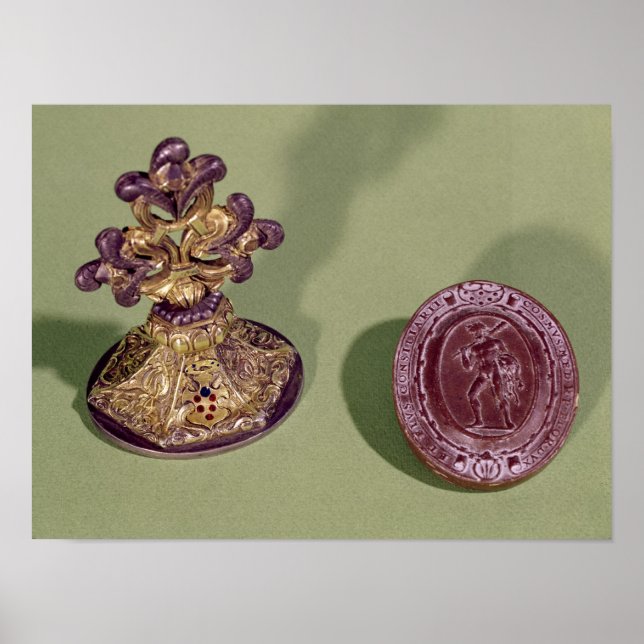 Poster Sceau de Cosimo de Medici (Devant)