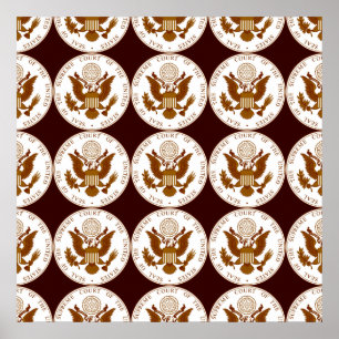 Poster Sceau De La Cour Suprême Des États-Unis