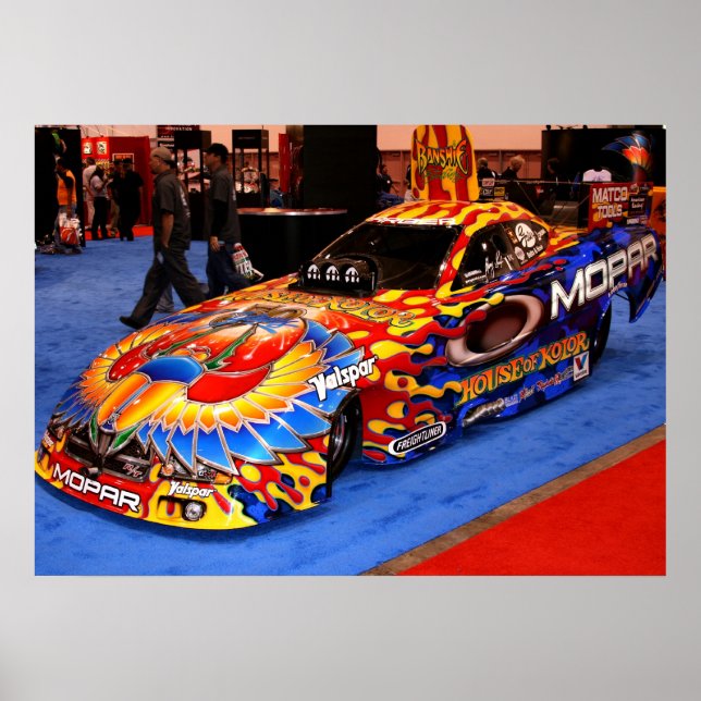 Poster Scelzi Funny Car (Devant)