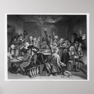 Poster Scène dans une Chambre de jeu