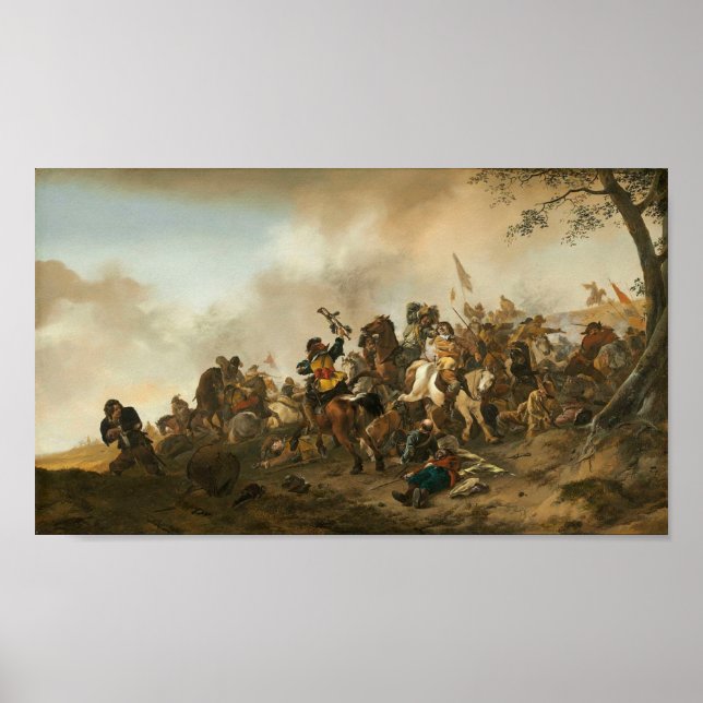 Poster Scène de bataille (Devant)