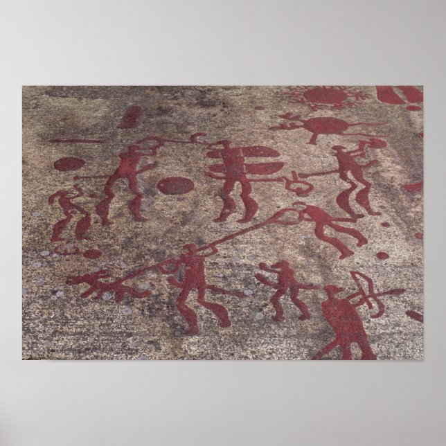 Poster Scène de chasse (Devant)