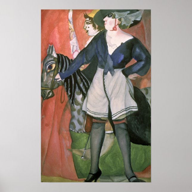 Poster Scène de cirque, 1917 (Devant)