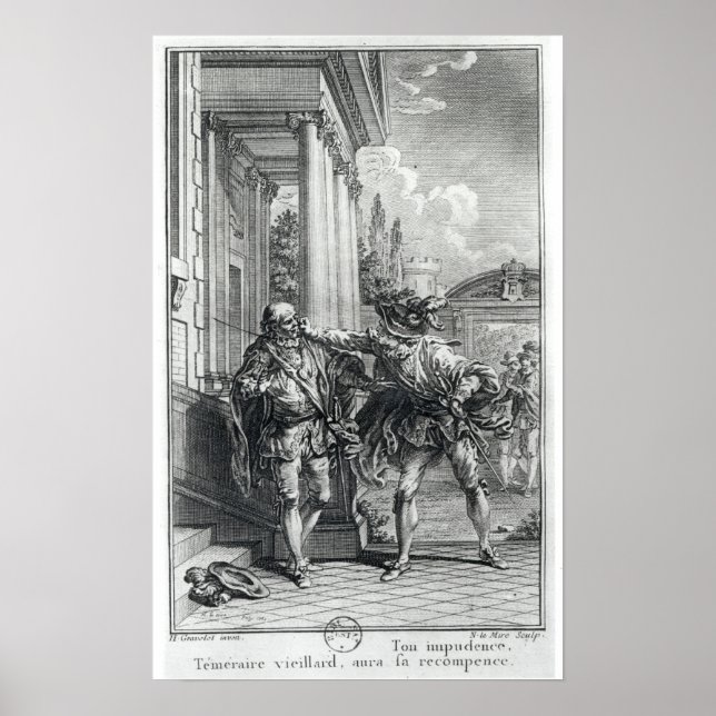 Poster Scène de combat (Devant)