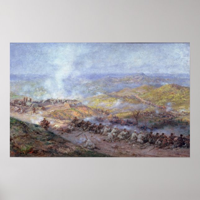 Poster Scène de la guerre russo-turque (Devant)