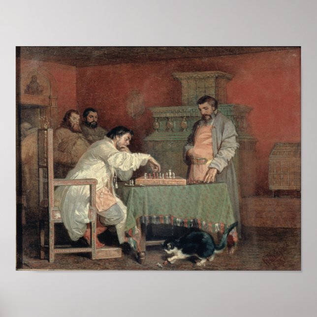 Poster Scène de la vie du tsar russe (Devant)