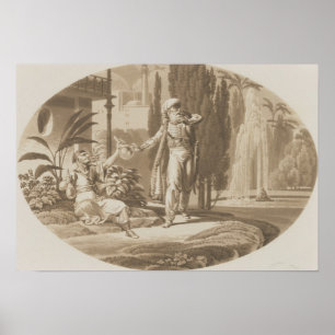 Poster Scène de 'Le mariage de Figaro'